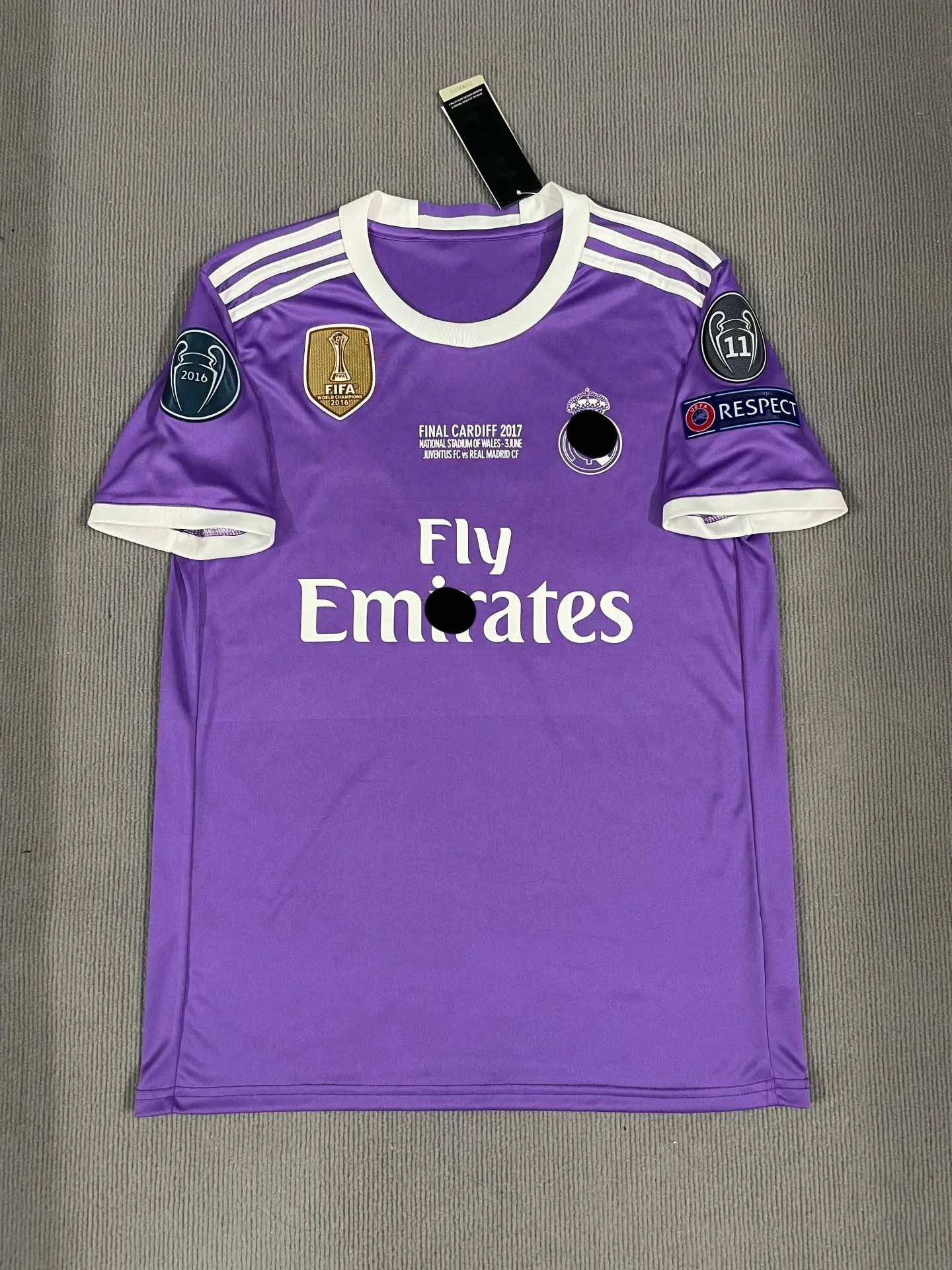 Adidas Football Jerseys AC Milan 2006/07 Home Jersey — 16/17 Huang M Away Armband