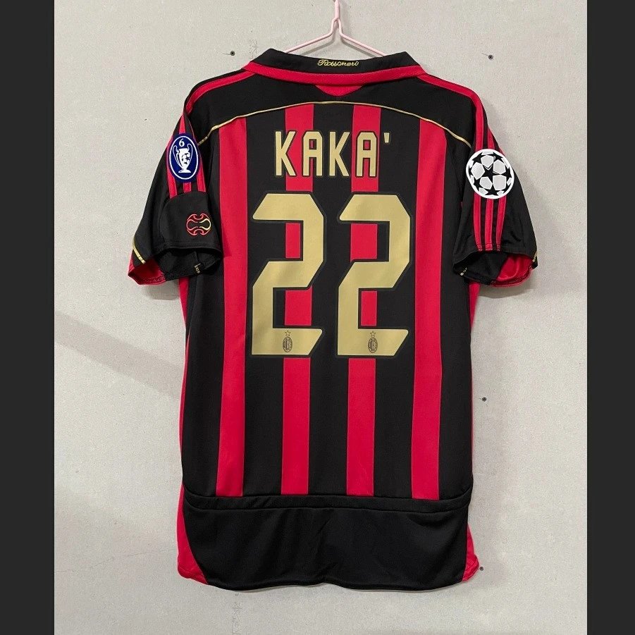 Adidas Football Jerseys AC Milan 2006/07 Home Jersey image 3
