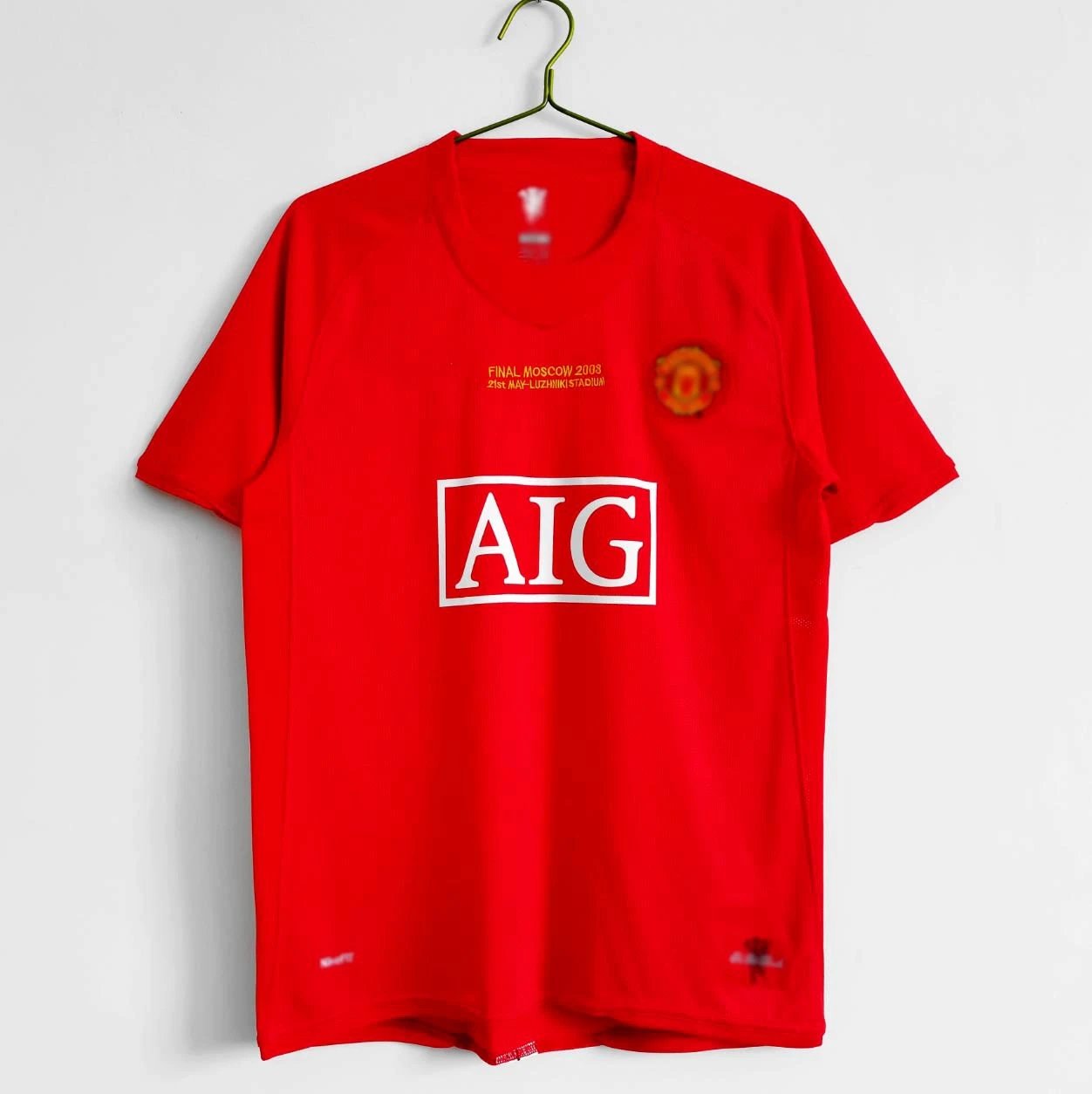 Adidas Football Jerseys AC Milan 2006/07 Home Jersey — 2007/08 season Manchester L home Champions League edition