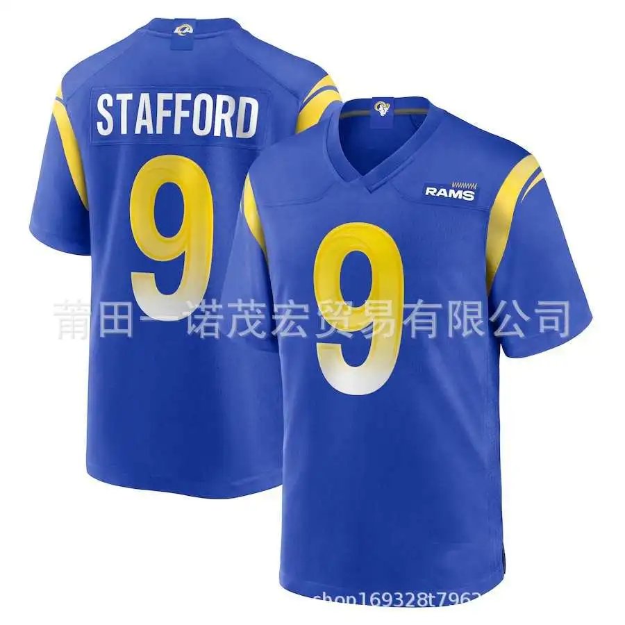 Rams Embroidered Football Jersey photo 3