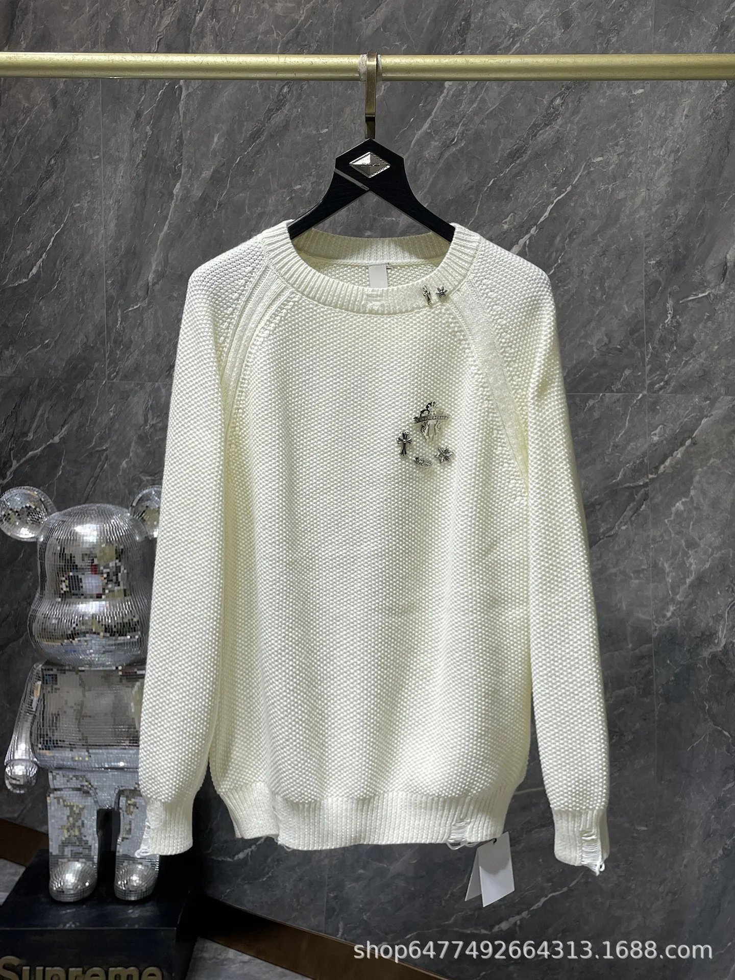 Knit Cardigan Sweater photo 7