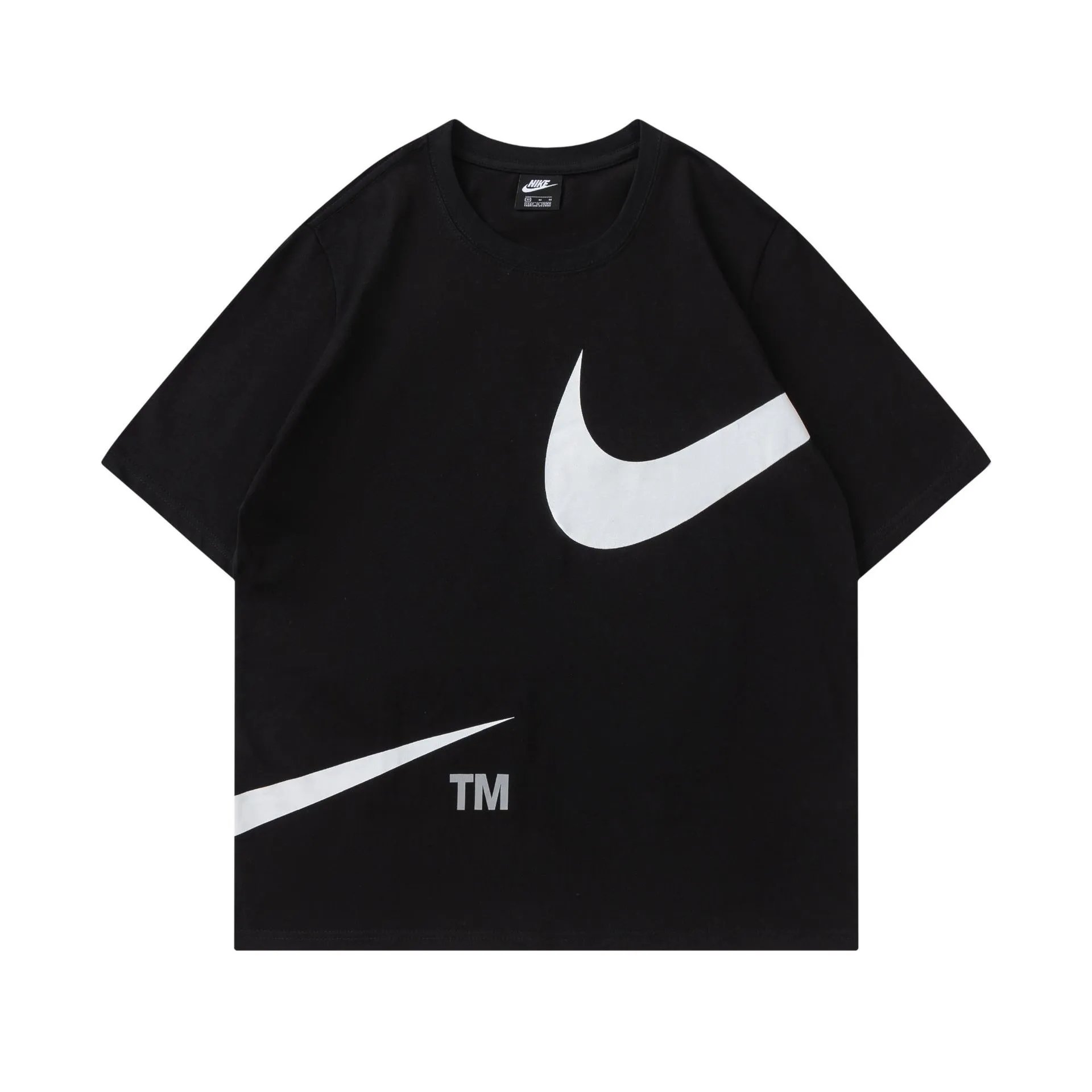 Letter Print Relaxed Polo Shirt photo 5