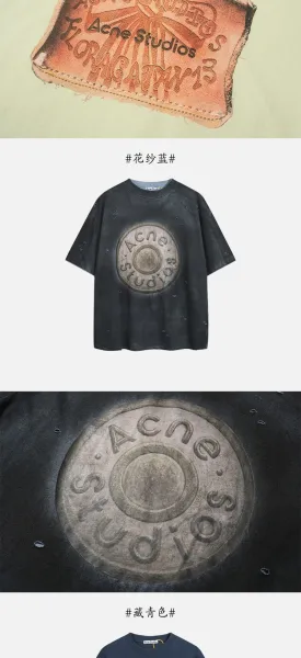 Acne Studios Signature Logo T-Shirt Black - 29