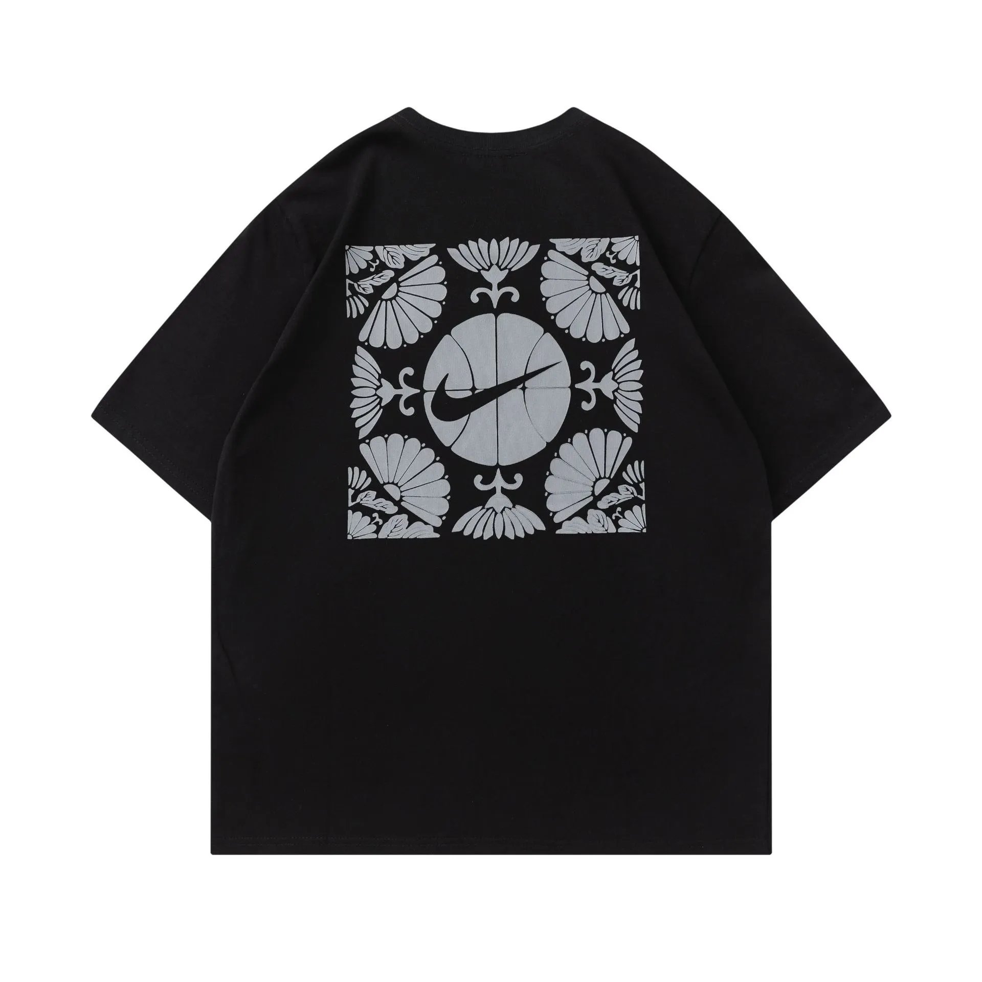 Letter Print Relaxed Polo Shirt photo 3