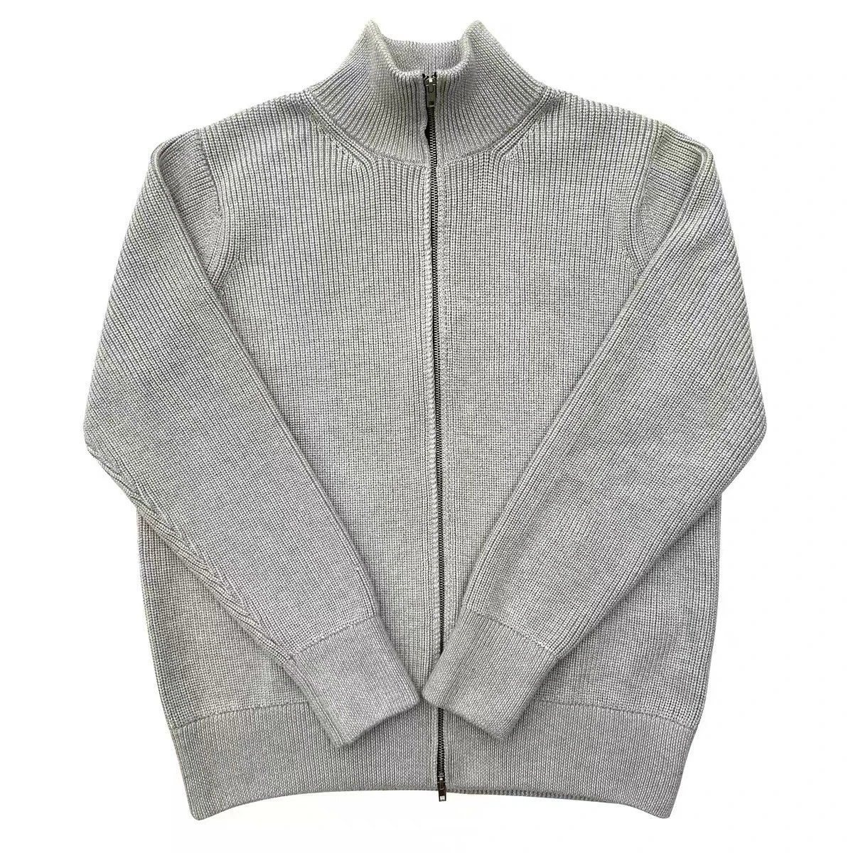 Warm Wool Cardigan Knit Sweater photo 6