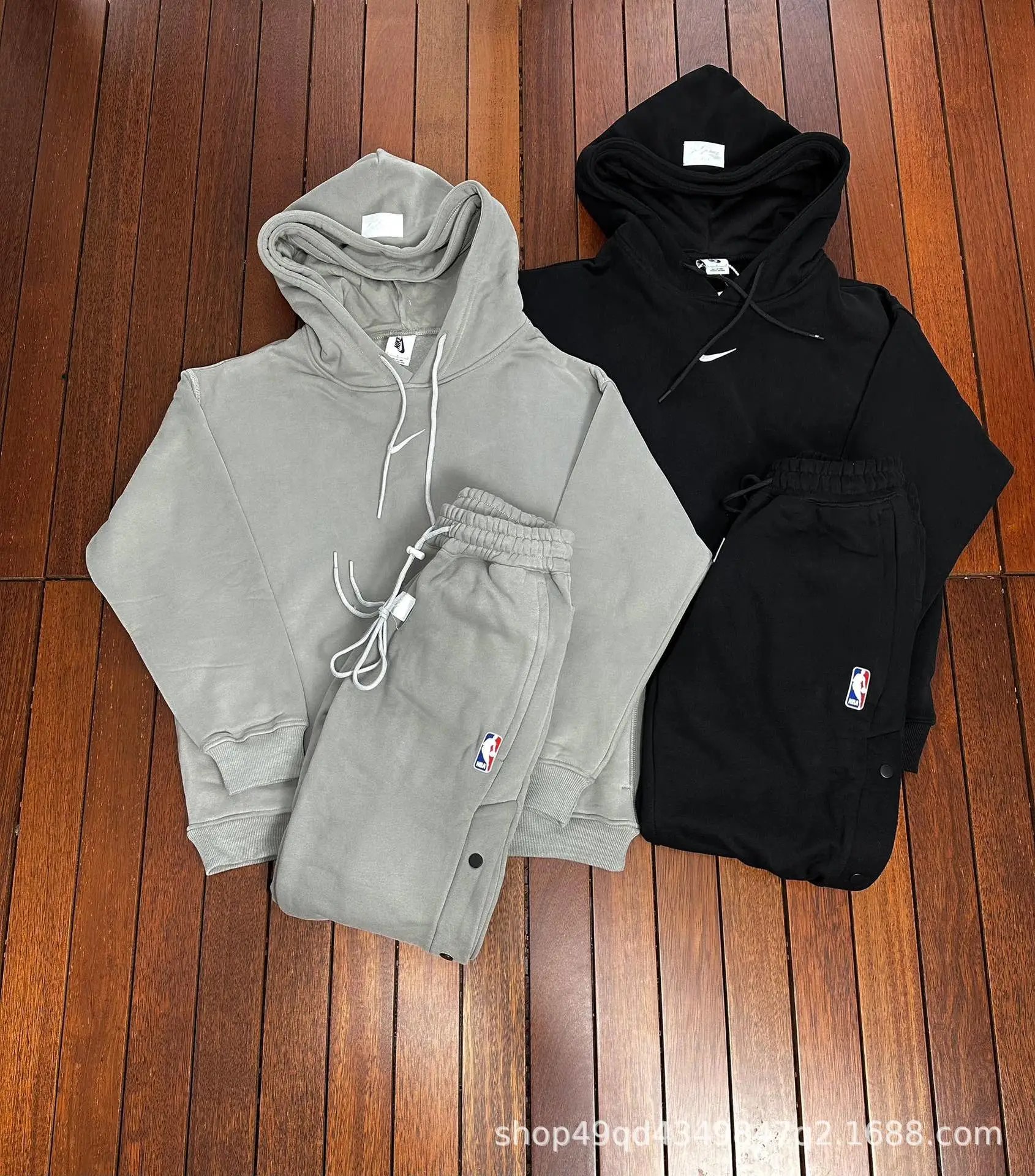 Collaborative Double Hood Fleece Hoodie photo 4