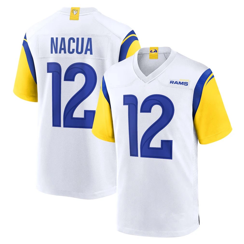 Rams Embroidered Football Jersey photo 6
