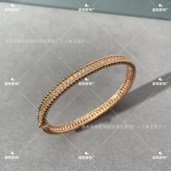 Design Crystal-Embellished Bangle Silver Bracelet Jewelry - 13