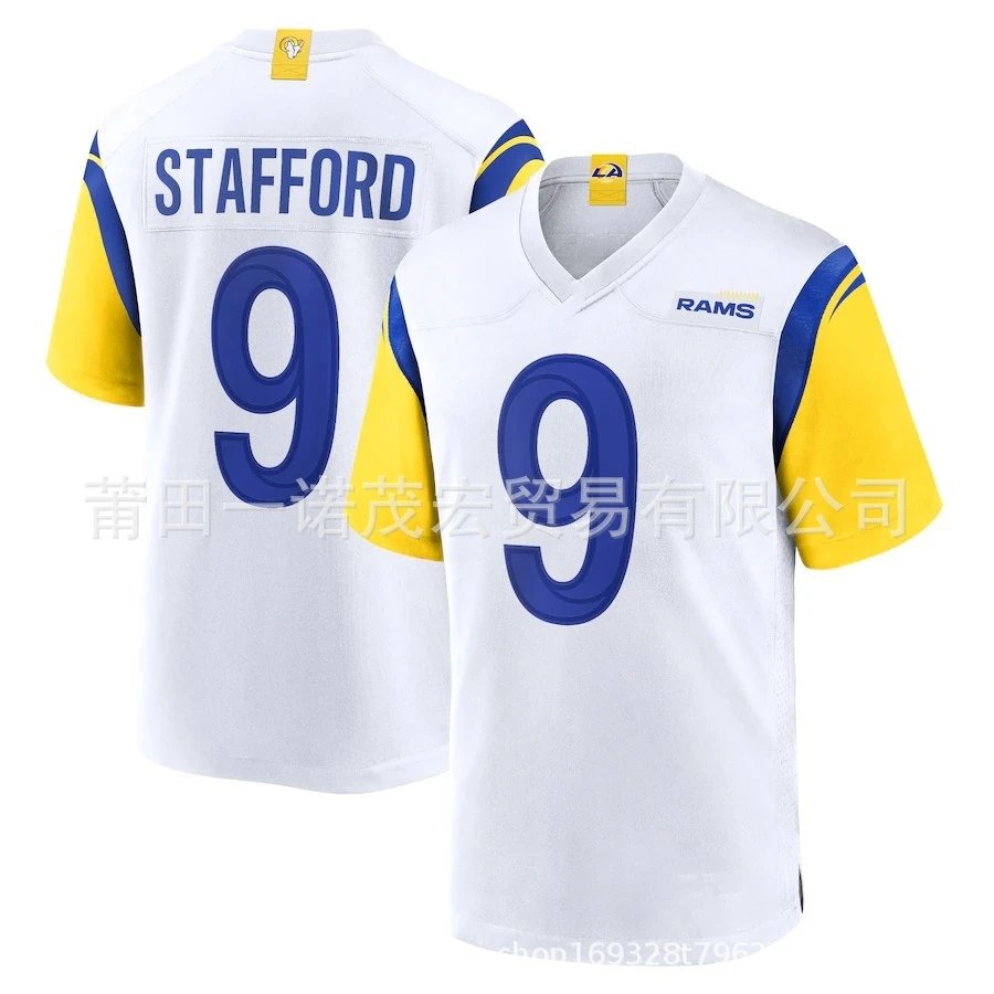 Rams Embroidered Football Jersey photo 2
