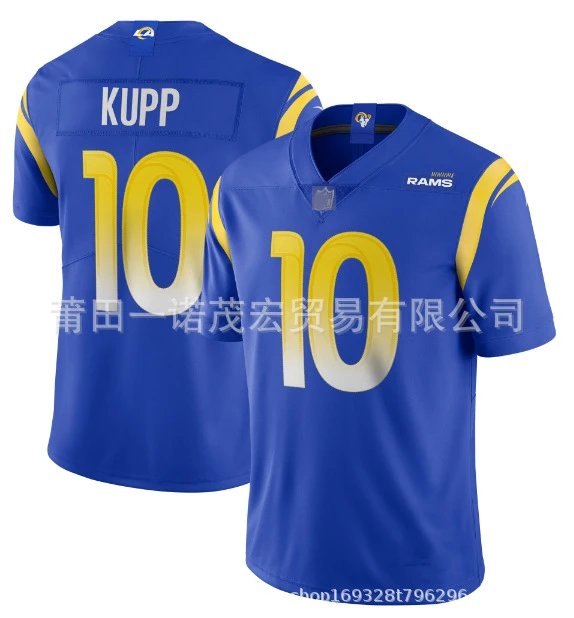 Rams Embroidered Football Jersey photo 5