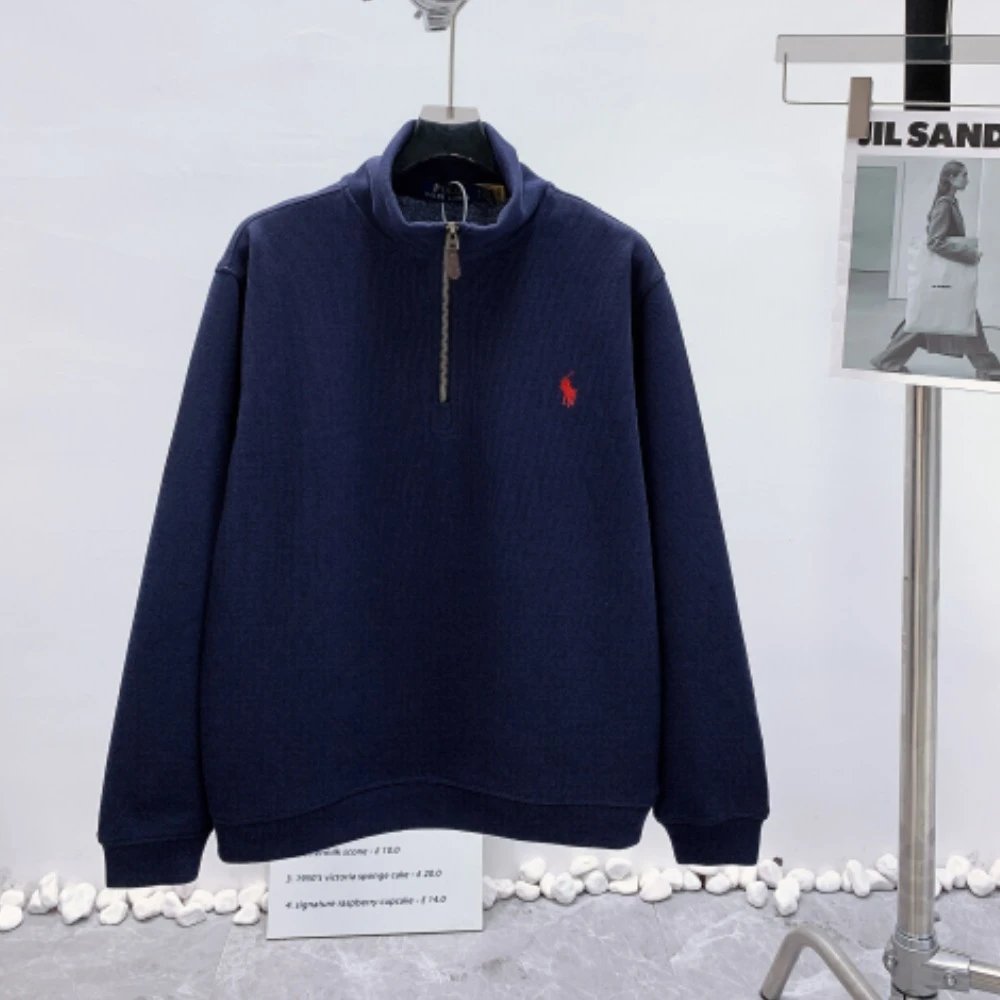 Ralph Lauren Embroidery Half Zip Turtleneck photo 8