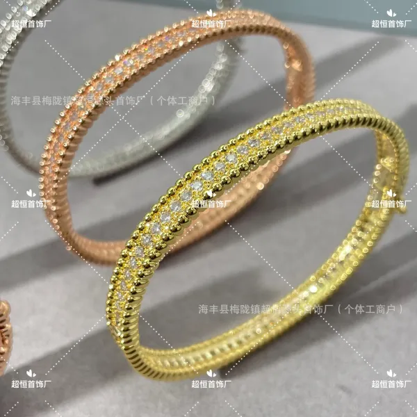Design Crystal-Embellished Bangle Silver Bracelet Jewelry - 4