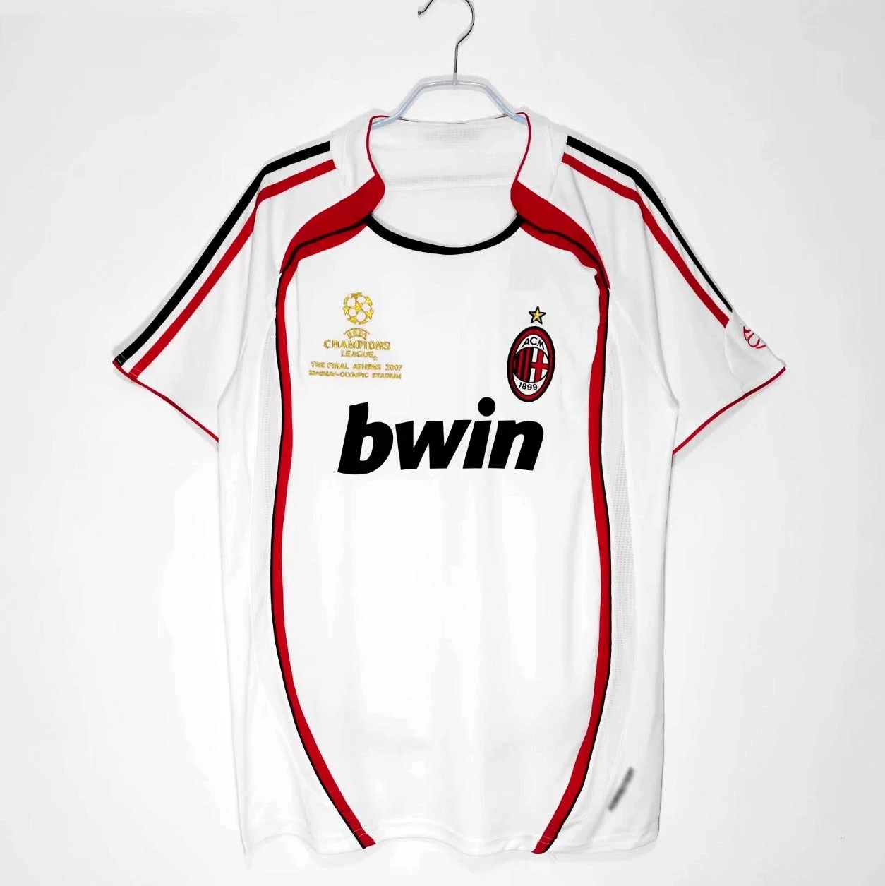 Adidas Football Jerseys AC Milan 2006/07 Home Jersey — AC Milan’s away match in the 2006/07 season