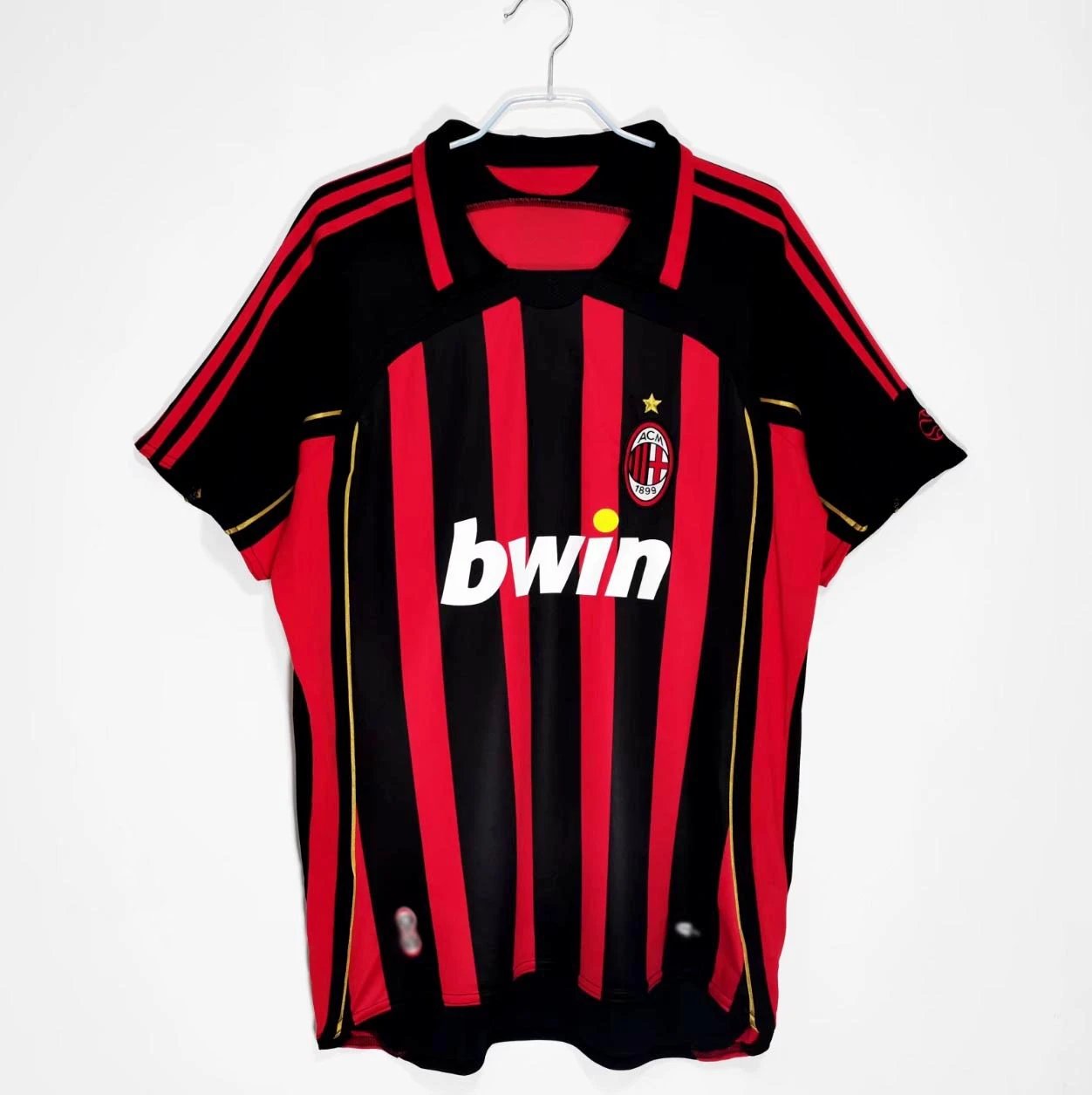 Adidas Football Jerseys AC Milan 2006/07 Home Jersey — AC’s home matches in the 2006/07 season