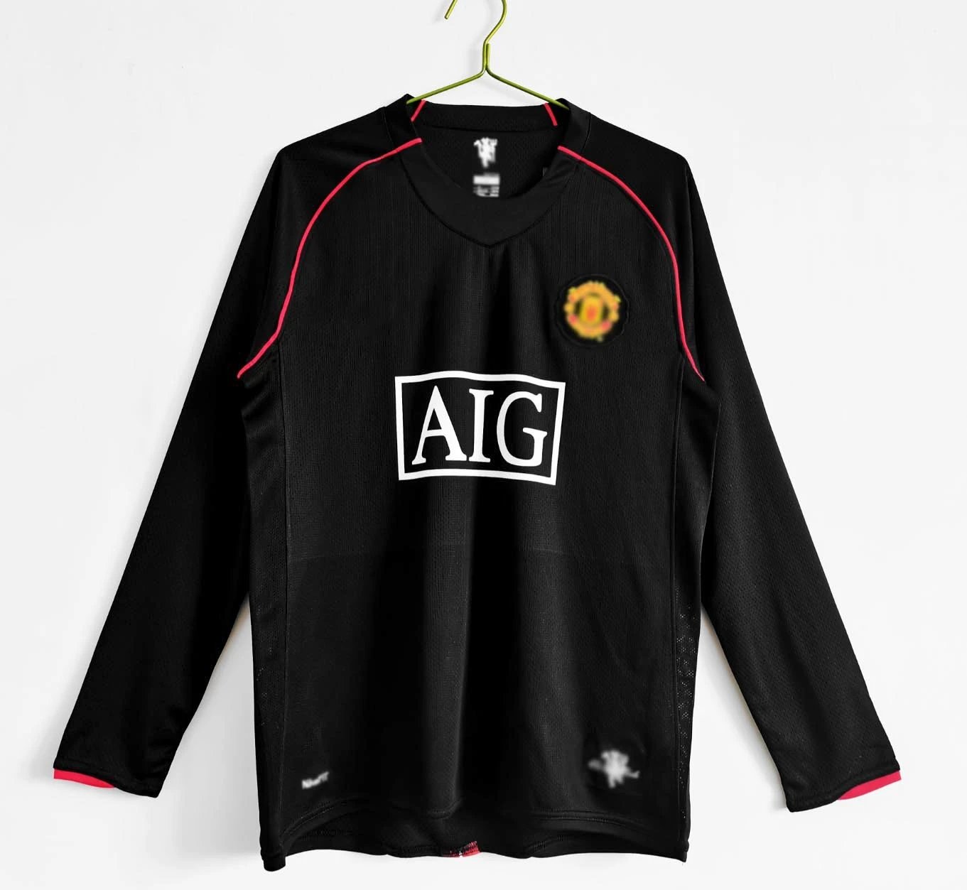 Adidas Football Jerseys AC Milan 2006/07 Home Jersey — Long sleeve; Manchester United 07/08 season away kit
