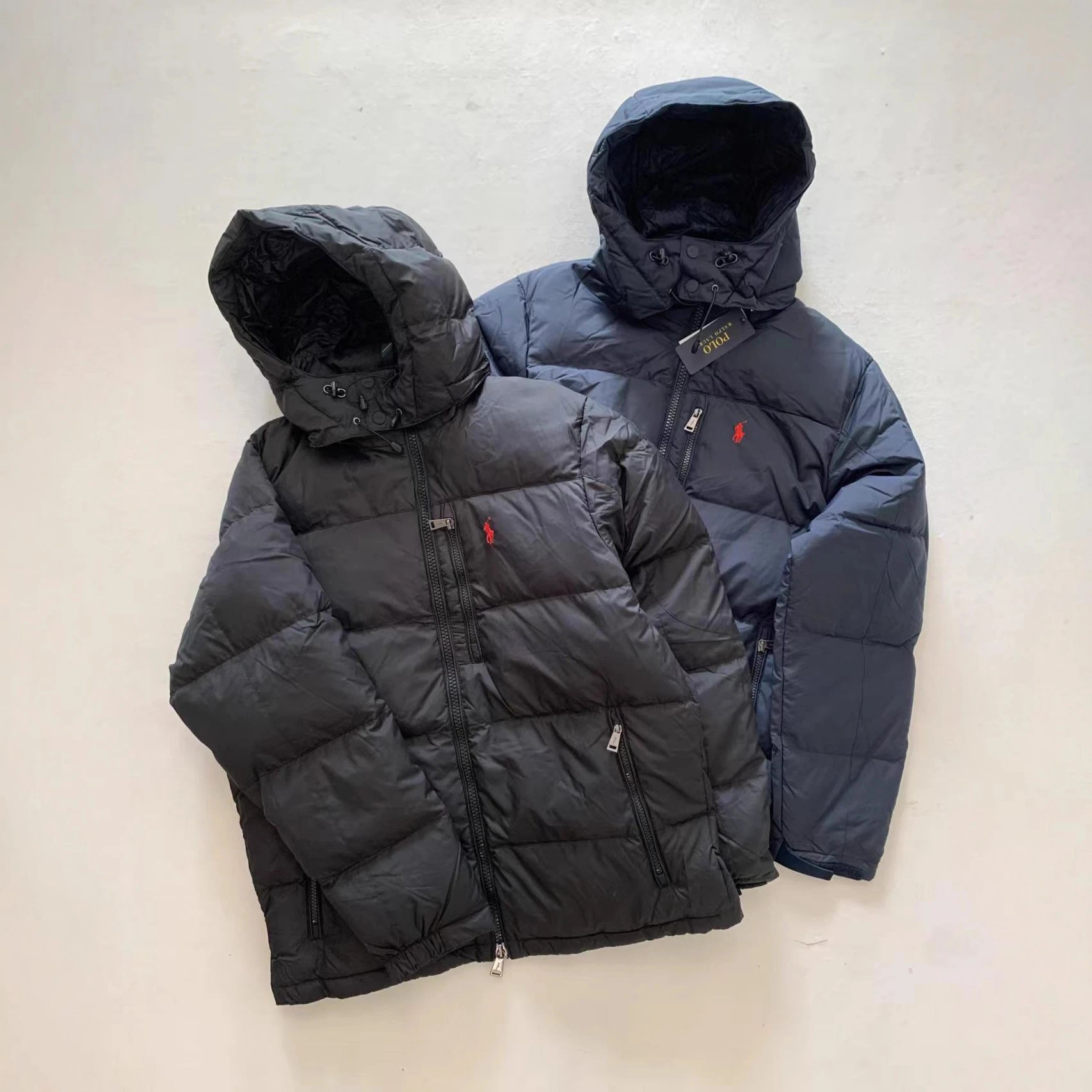 Hooded Detachable Down Jacket