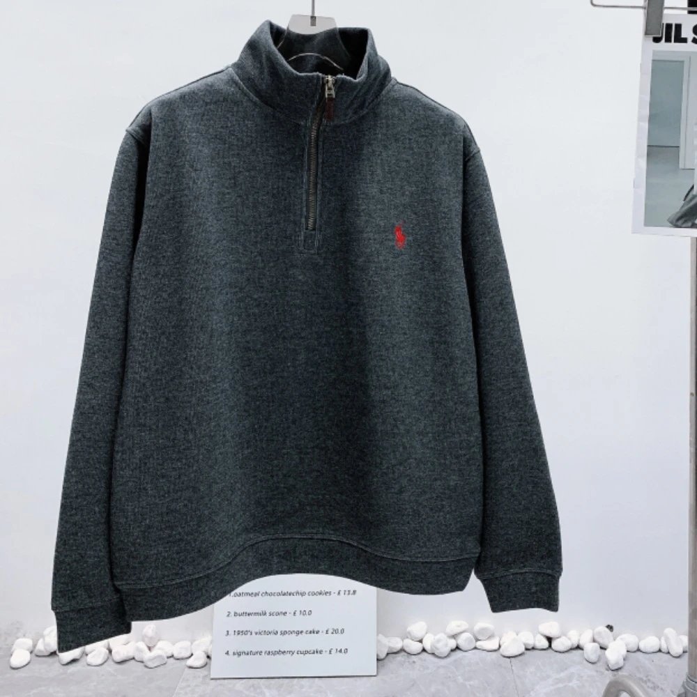Ralph Lauren Embroidery Half Zip Turtleneck photo 3
