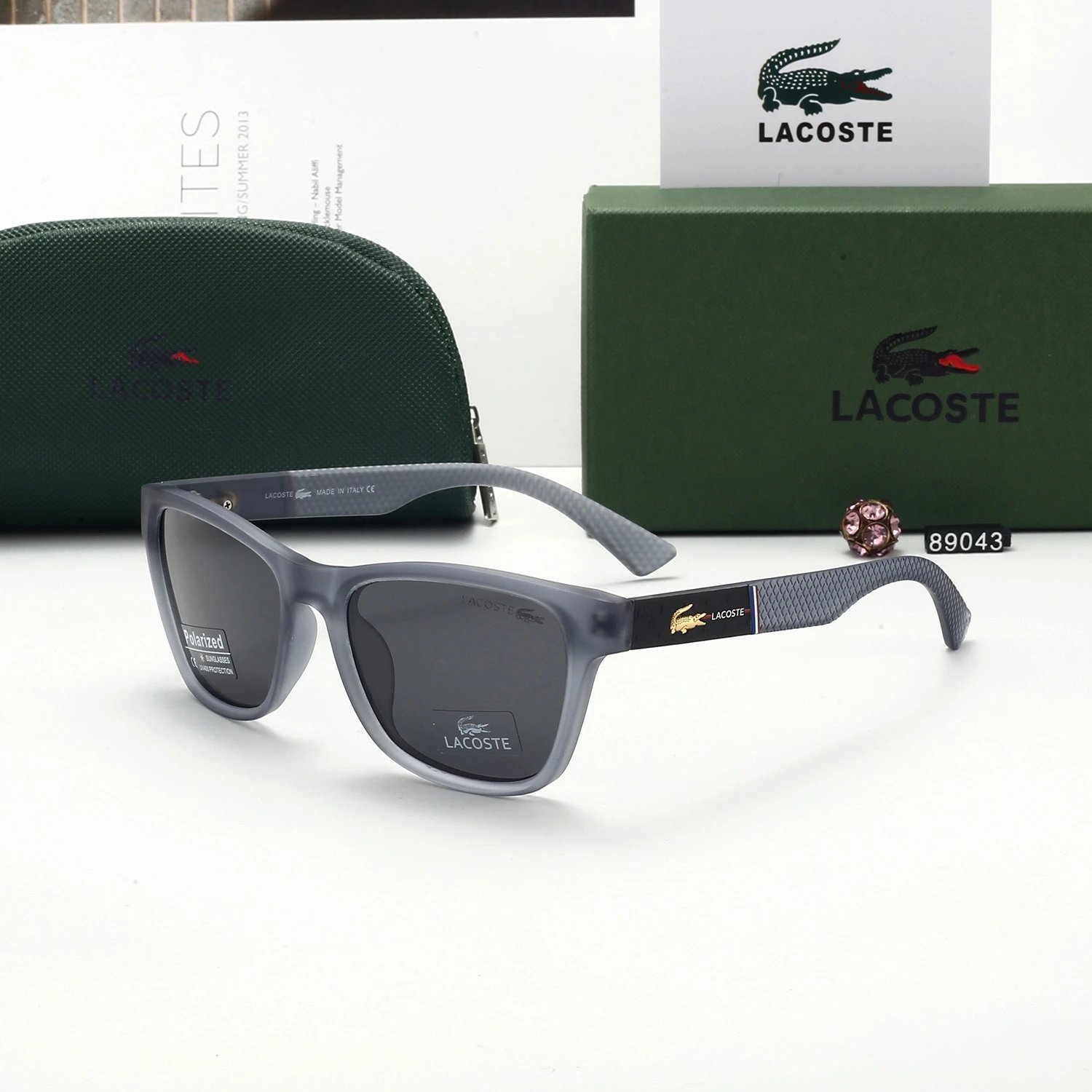 Lacoste Eyewear Polarized square-frame sunglasses image 4