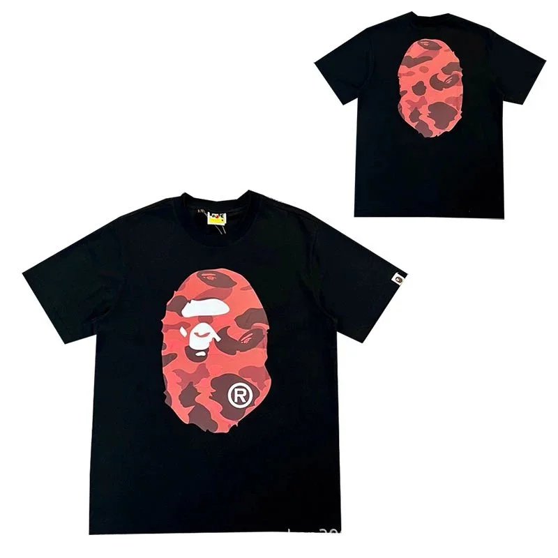 Bape Milo T-Shirts — 060 Black and Red colorway — USFans Spreadsheet photo