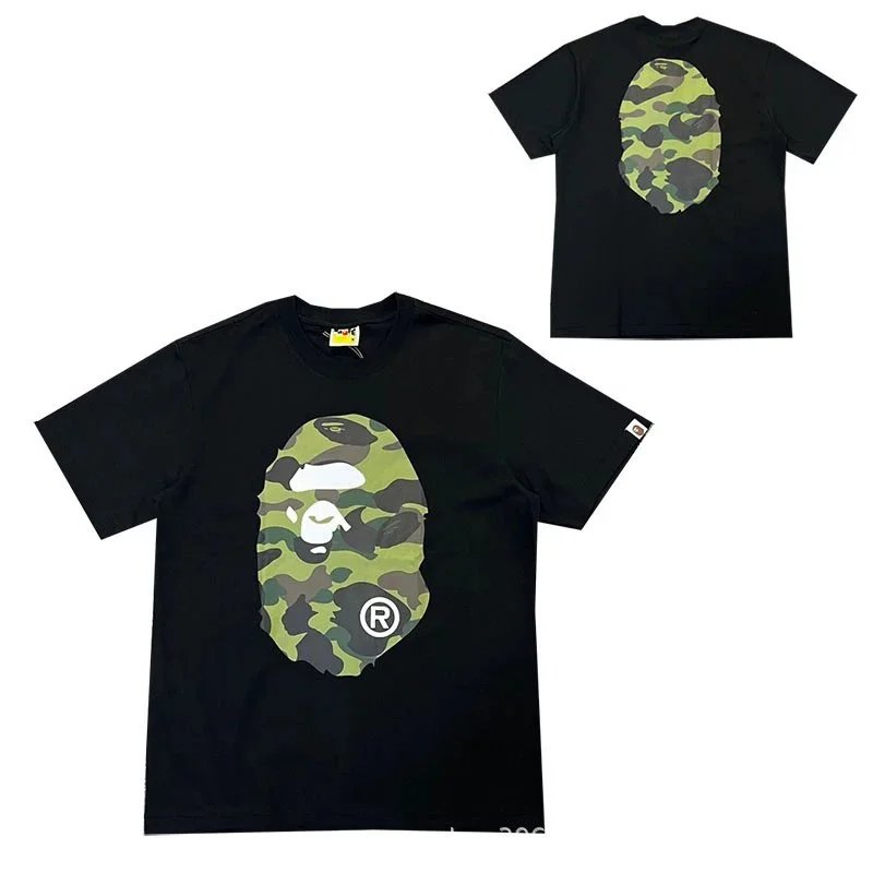 Bape Milo T-Shirts — 060 Black Green 2 colorway — USFans Spreadsheet photo