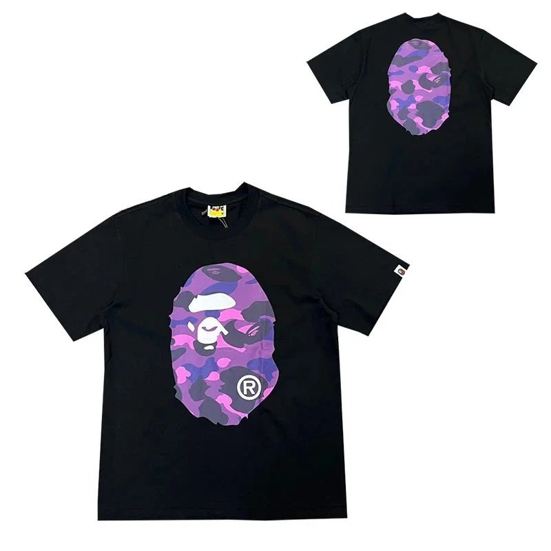 Bape Milo T-Shirts — 060 Black Purple colorway — USFans Spreadsheet photo