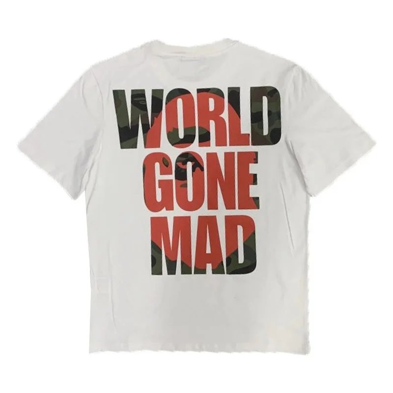 Bape Milo T-Shirts — 052 white colorway — USFans Spreadsheet photo