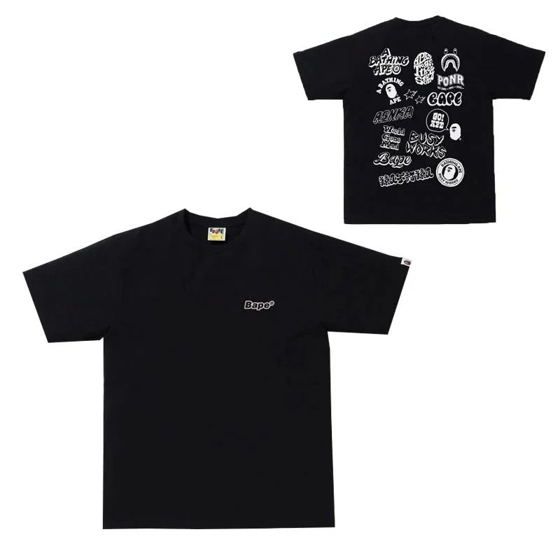 Bape Milo T-Shirts — 055 black colorway — USFans Spreadsheet photo