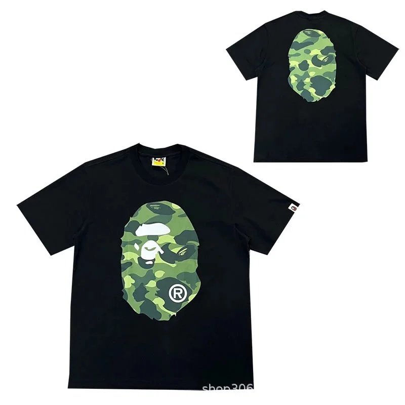 Bape Milo T-Shirts — 060 Black Green colorway — USFans Spreadsheet photo