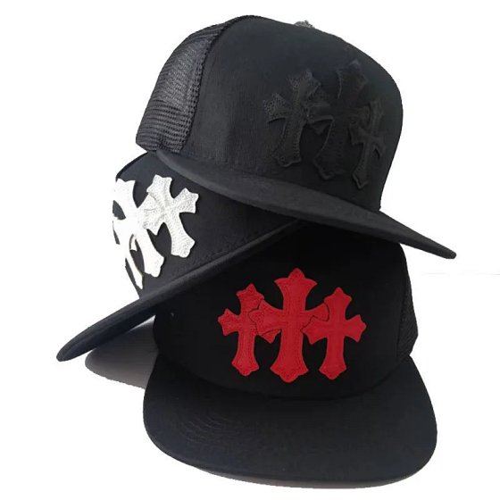 L5- Trendy Korean version CH Kro hat, men's embroidery, fashionable hip-hop shade net hat, women's Pingyang baseball hat, handsome