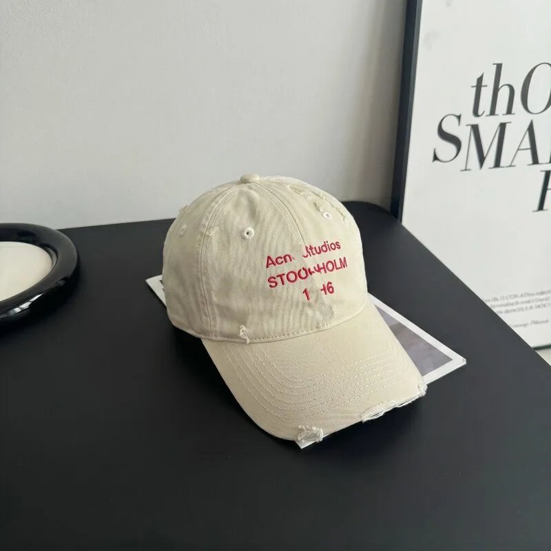 Beige with Pink Lettering