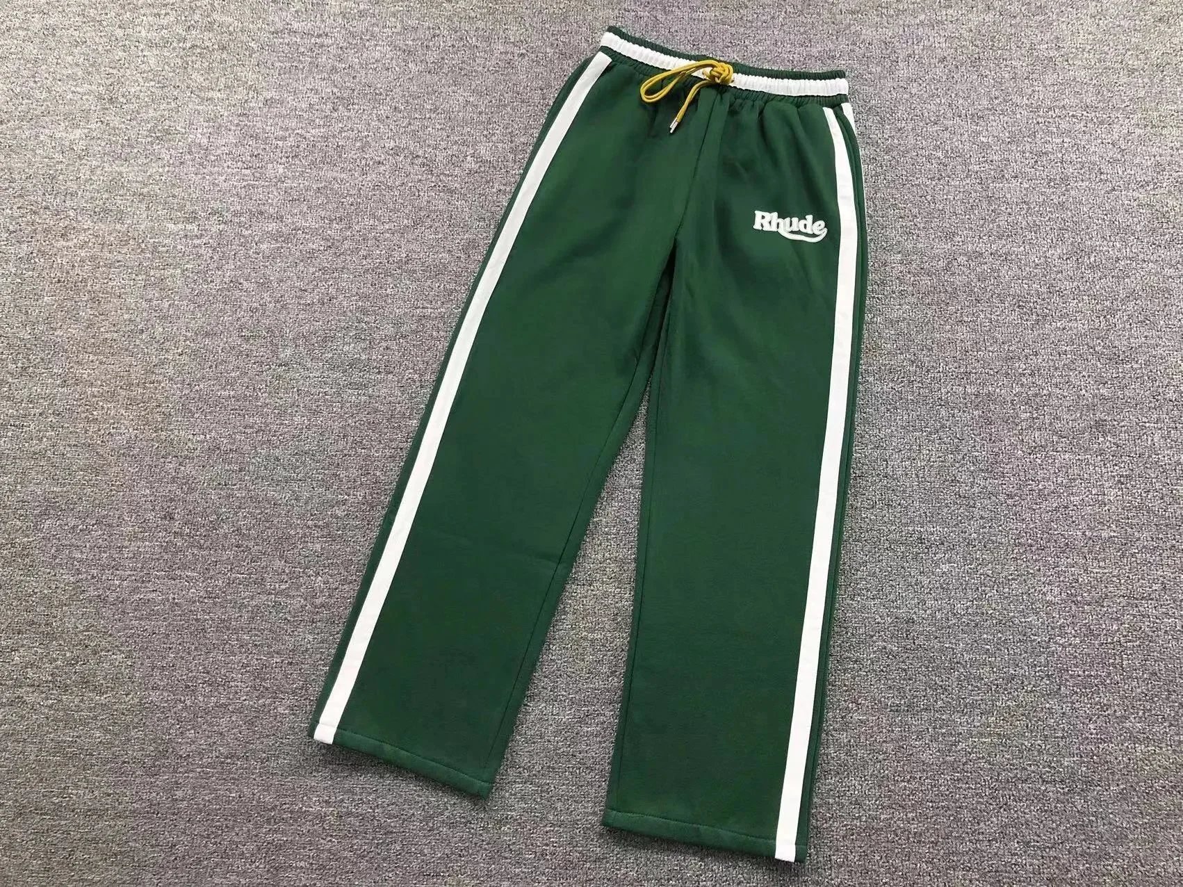 Rhude Jackets Zip-Up Track Jacket with Contrast Stripes — 4