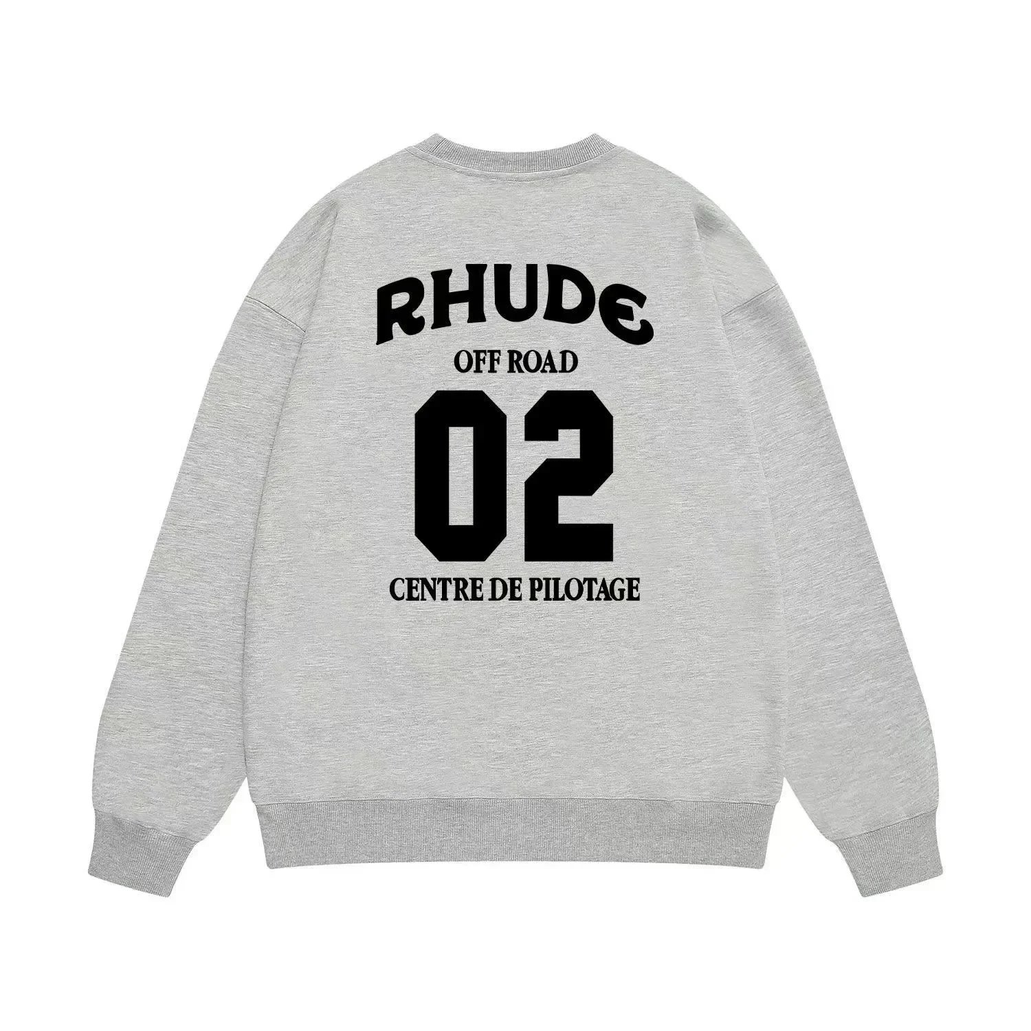 Rhude Jackets Zip-Up Track Jacket with Contrast Stripes — 34