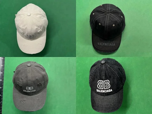 Balenciaga Hats Embroidered Logo Baseball Cap product detail image 1
