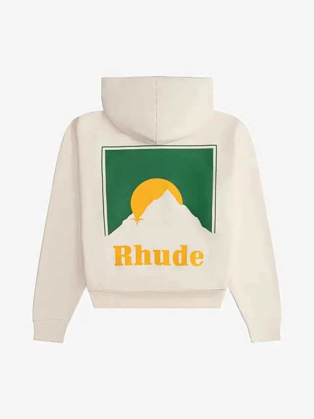 Rhude Jackets Zip-Up Track Jacket with Contrast Stripes product detail image 11