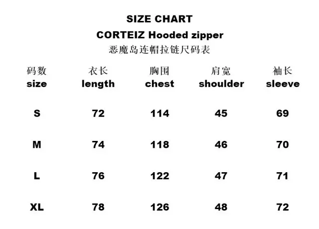 Corteiz Hoodies & Sweatshirts Zip-Up Hooded Sweatshirt with Rules the World Graphic product detail image 1