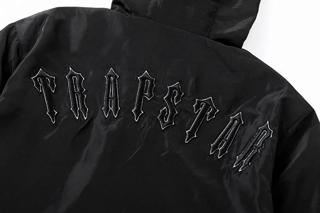 Trapstar Jackets Hooded zip windbreaker with back logo product detail image 14