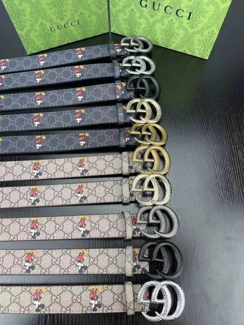Burberry Belts Check-Pattern B-Buckle Belt image 6