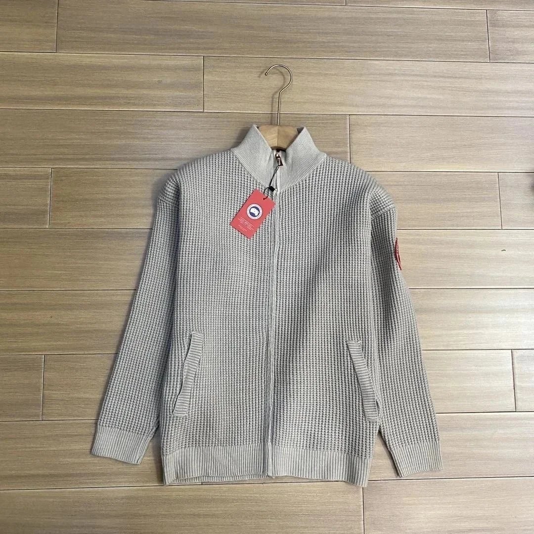 Moncler Knitwear Logo-Patch Crewneck Knit Sweater — 1:1 Big Goose -4