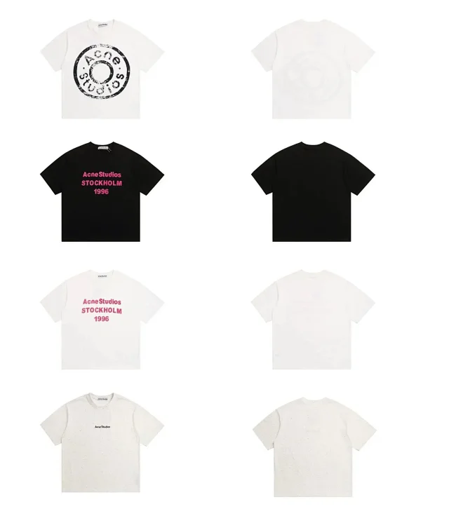 Acne Studios T-Shirts Stockholm 1996 graphic product detail image 17