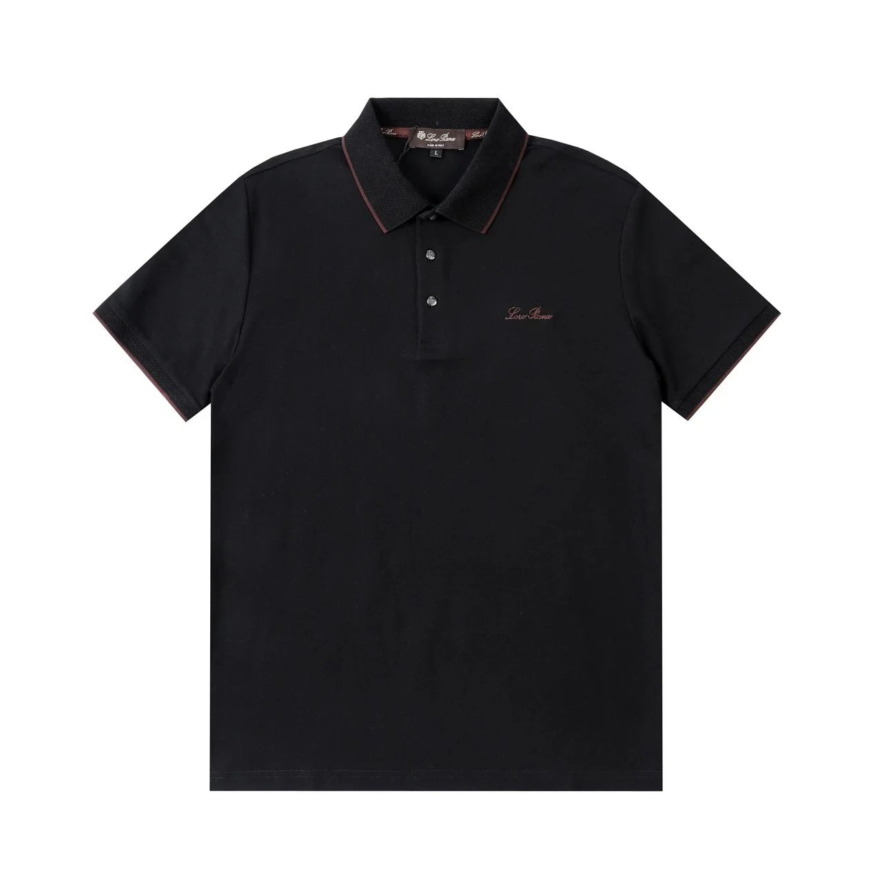 Loro Piana Shirts Short-Sleeve Polo Shirt — 14