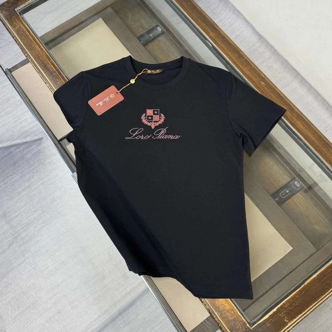 Loro Piana Shirts Short-Sleeve Polo Shirt — 32