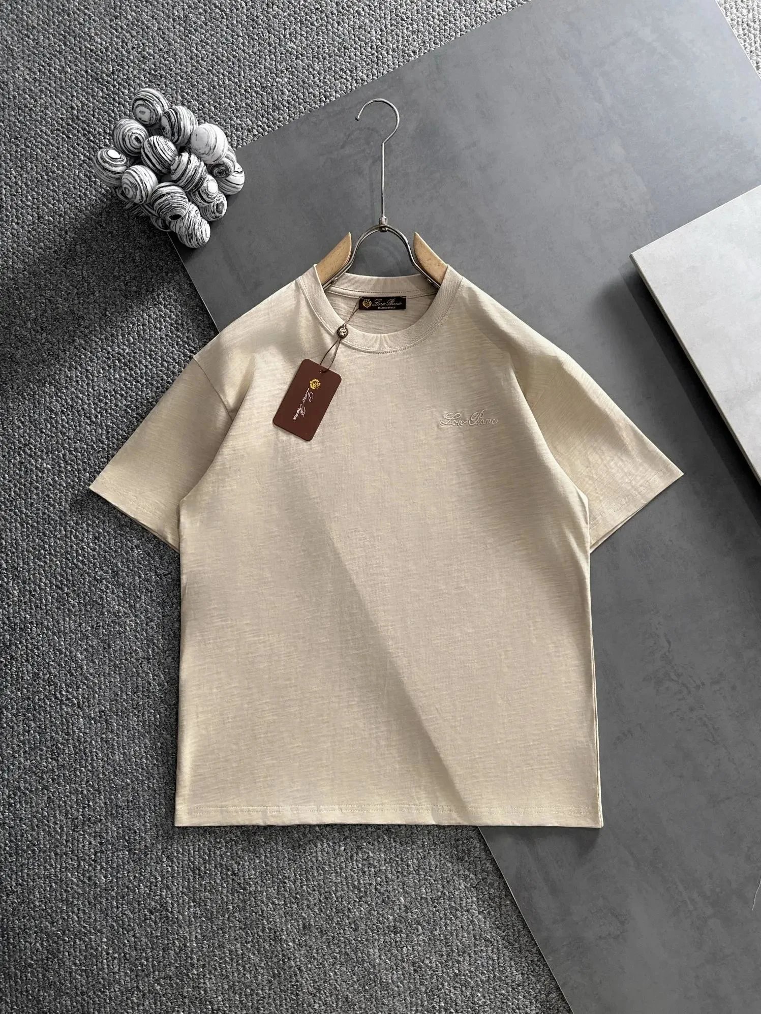 Loro Piana Shirts Short-Sleeve Polo Shirt — 37