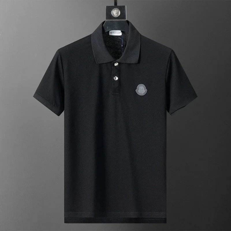 Balmain Shirts Short-Sleeve Polo Shirt — 30144 black