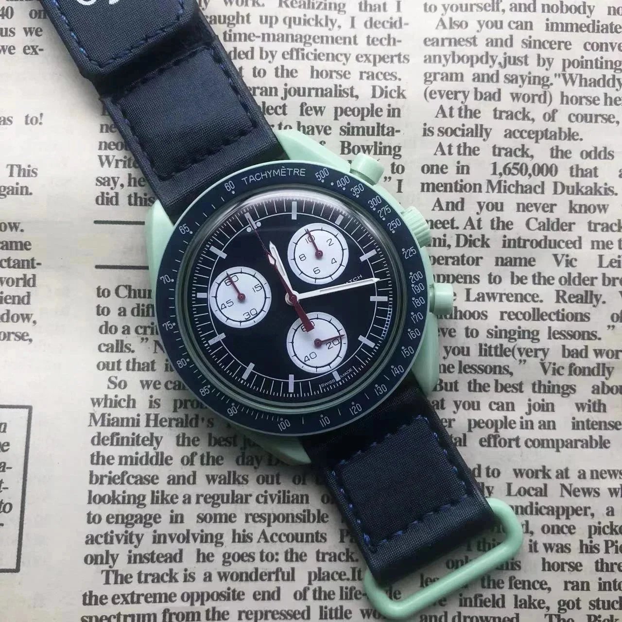 Omega Watches Speedmaster MoonSwatch — Earth 1:1 quality