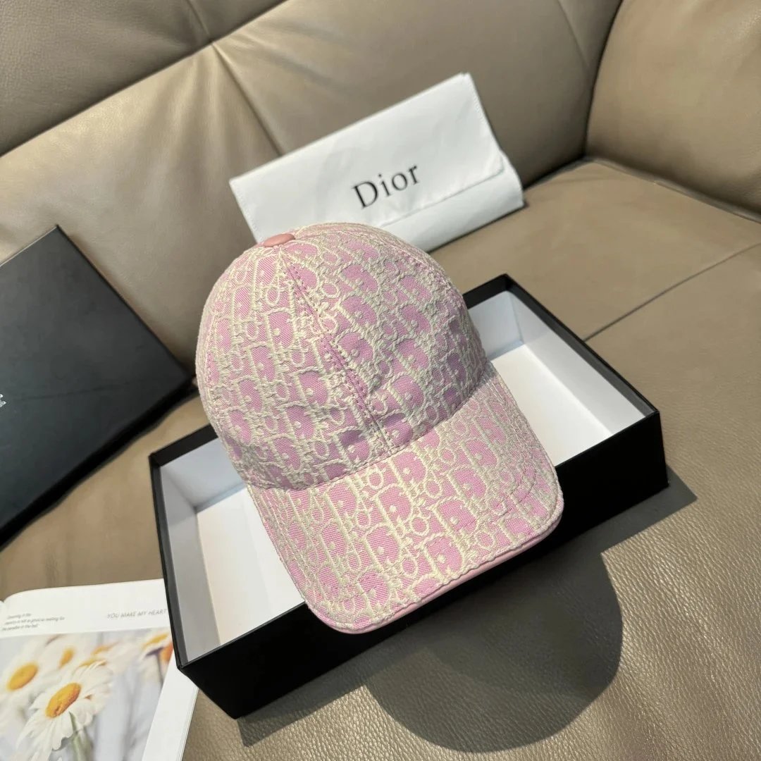 Dior Hats Oblique Jacquard Baseball Cap — GZMZ-13