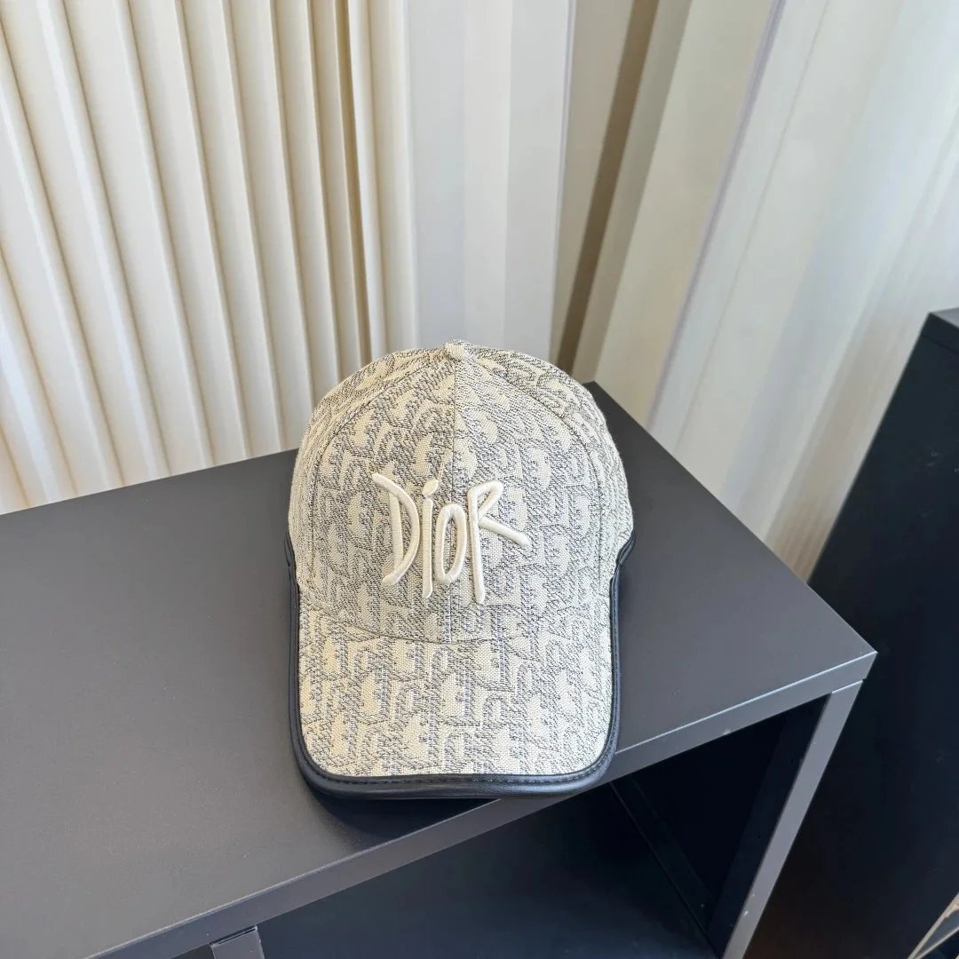 Dior Hats Oblique Jacquard Baseball Cap — GZMZ-23