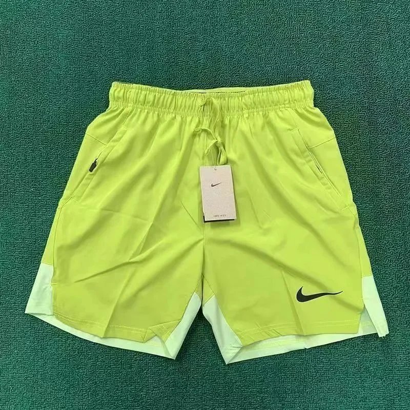 Nike Vests Printed athletic tank top — shorts fluorescent green