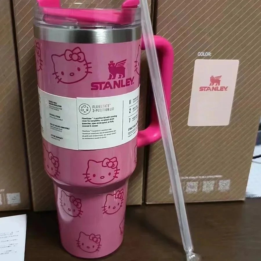 Stanley Uncategorized Quencher H2.0 40 oz Tumbler — KT powder (no gift box)