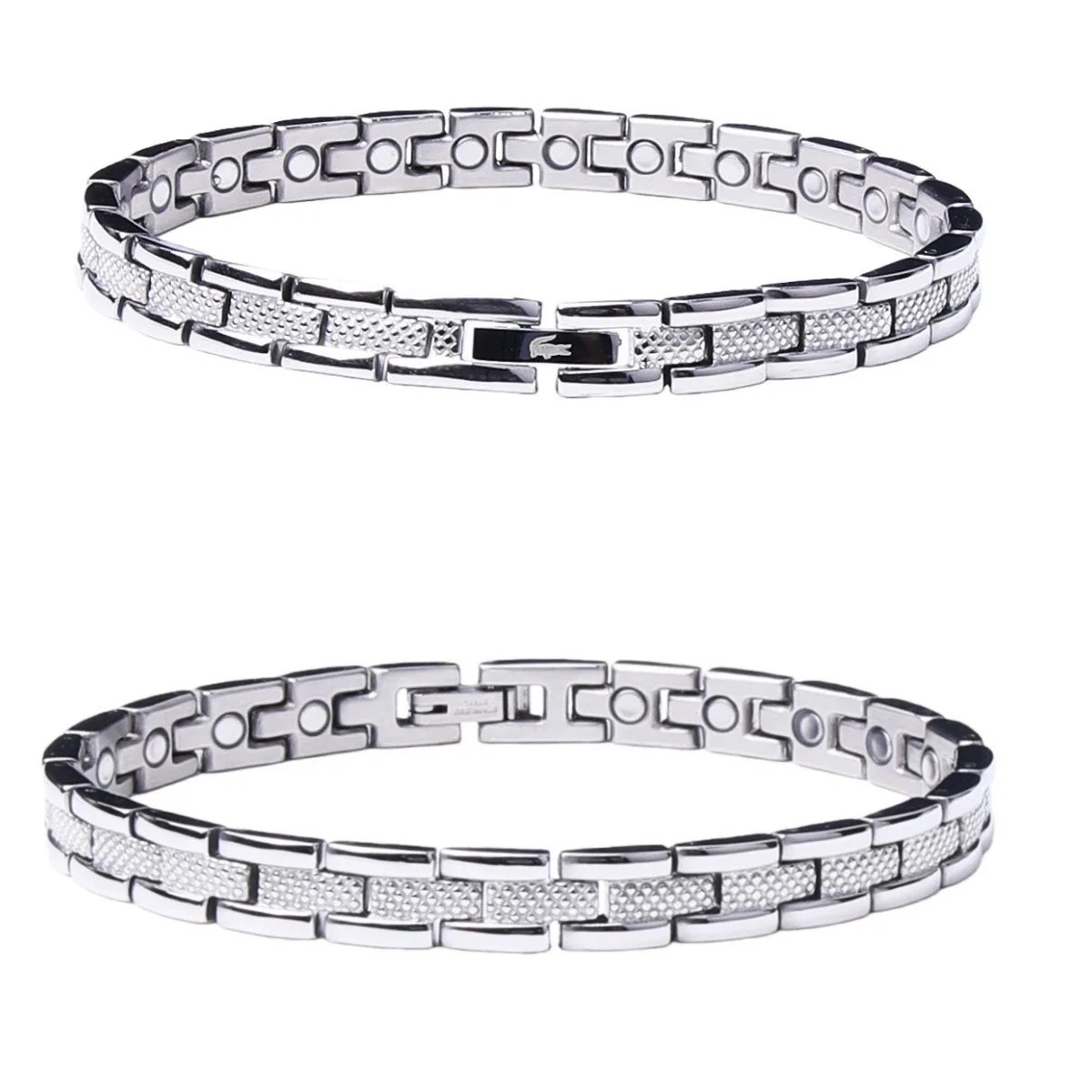 Lacoste Jewelry Crocodile Logo Bracelet — 01 (with box)