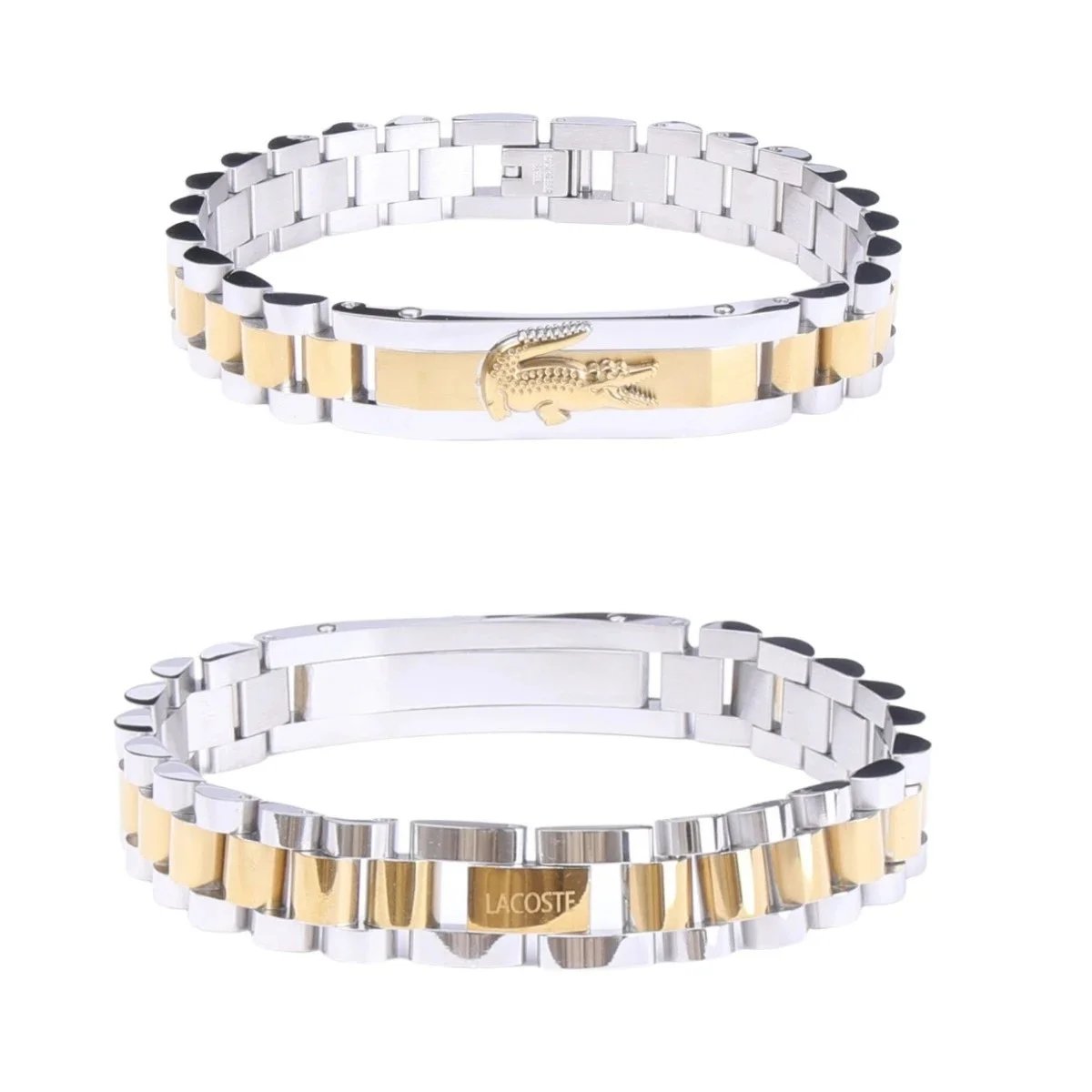 Lacoste Jewelry Crocodile Logo Bracelet — 20 (with box)